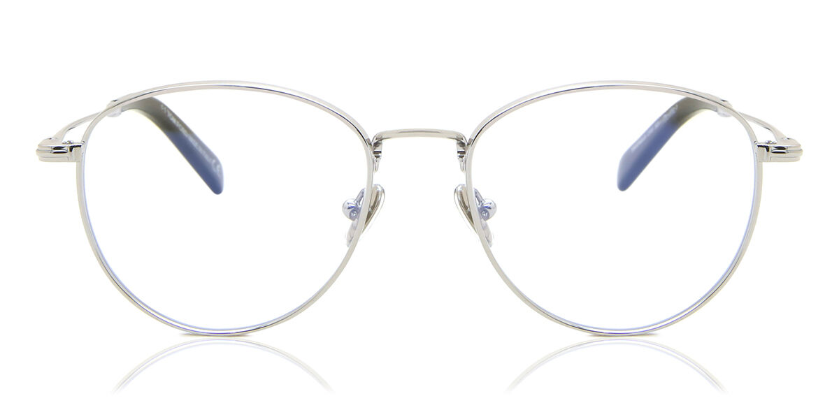 Tom Ford FT5749-B Blue-Light Block 016 Glasses Shiny Silver | VisionDirect  Australia