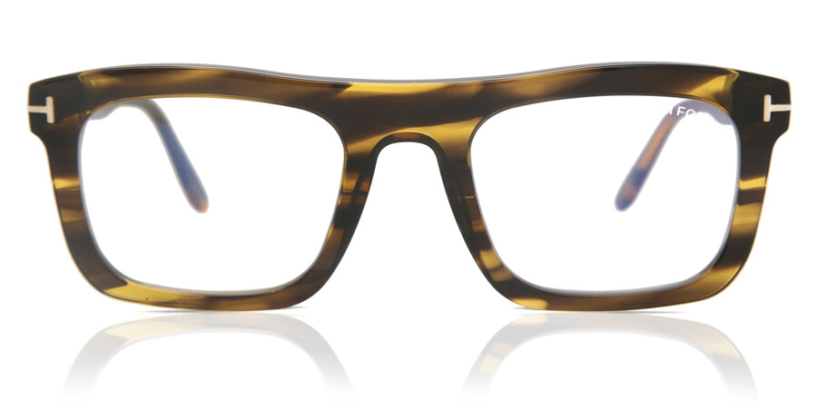 Tom Ford FT5757-B Blue-Light Block 055 Glasses Colorful Havana |  VisionDirect Australia