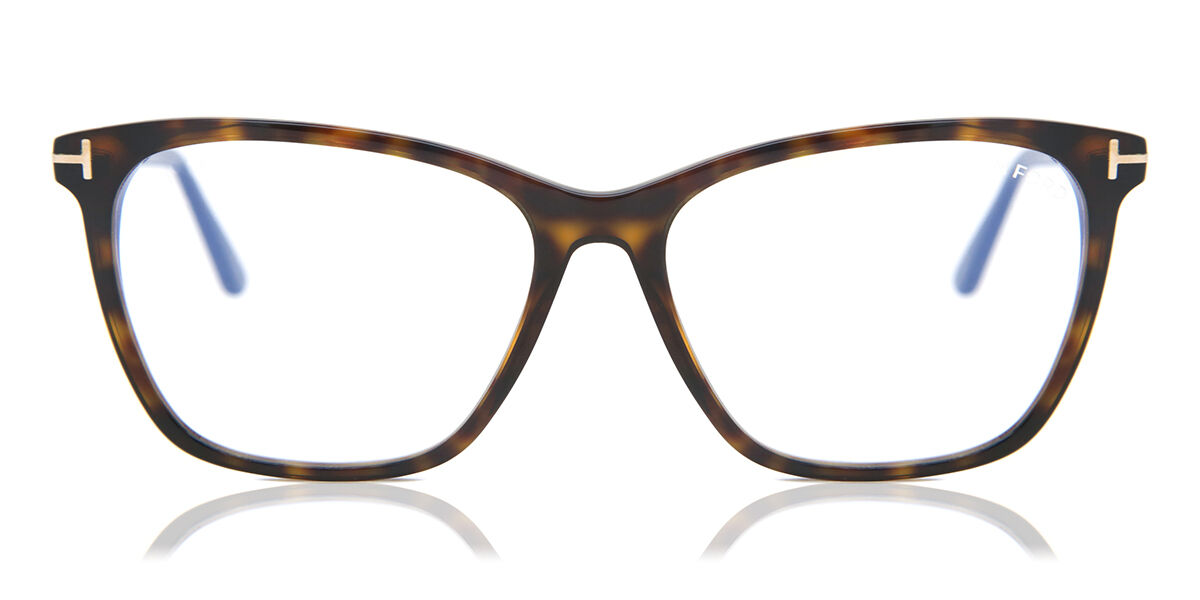 Tom Ford FT5762-B Blue-Light Block 052 Glasses Dark Havana |  SmartBuyGlasses Canada