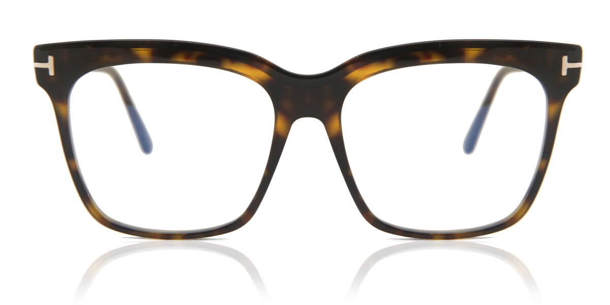 Tom Ford Ft5768 B Blue Light Block 052 Glasses Dark Tortoise Smartbuyglasses Canada 1745