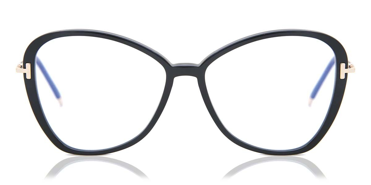 Tom Ford FT5769-B Blue-Light Block 001 Eyeglasses in Black
