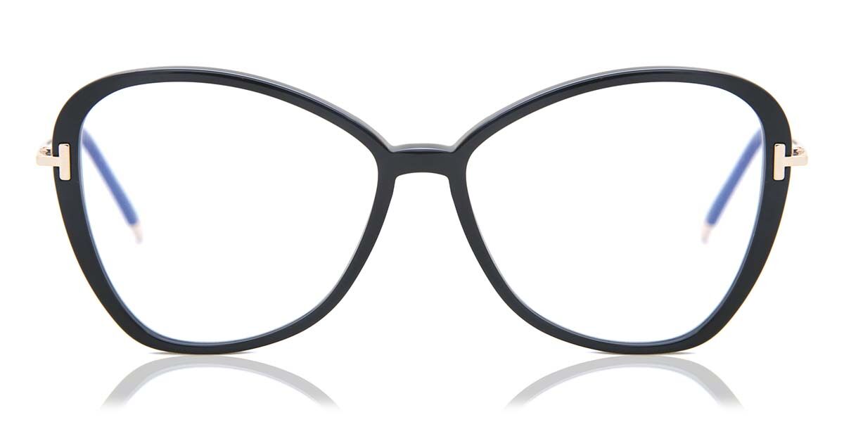 Tom Ford FT5769-B Blue-Light Block 001 Glasses Black | SmartBuyGlasses  South Africa