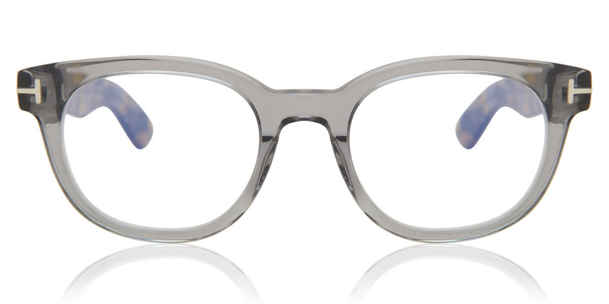 Tom Ford FT5807-B Blue-Light Block 020 Glasses Transparent Grey |  VisionDirect Australia