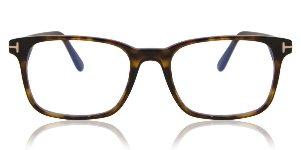 Tom Ford Ft5831 B Blue Light Block 052 Eyeglasses In Dark Tortoise Smartbuyglasses Usa 2028