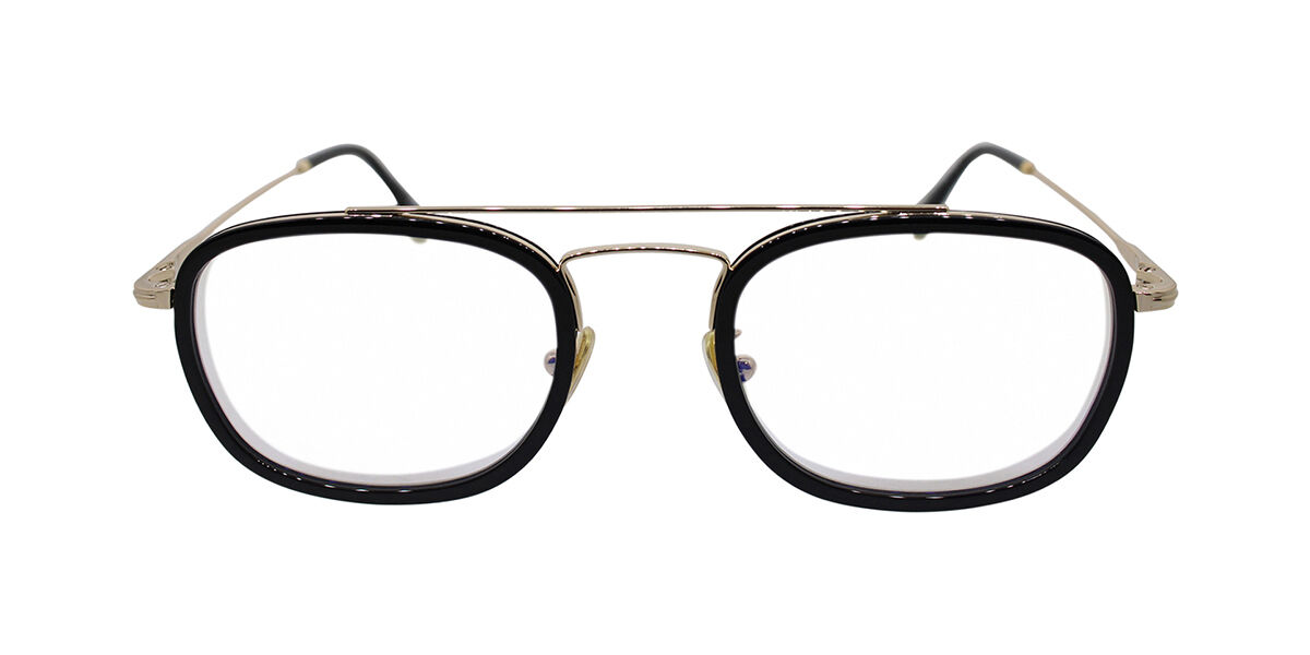 Tom Ford FT5677-F-B Blue-Light Block Asian Fit 001 Eyeglasses in Shiny  Black Gold | SmartBuyGlasses USA