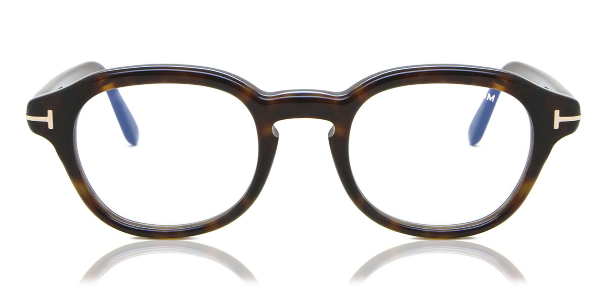 Tom Ford FT5871B BlueLight Block 052 Eyeglasses in Dark Tortoise