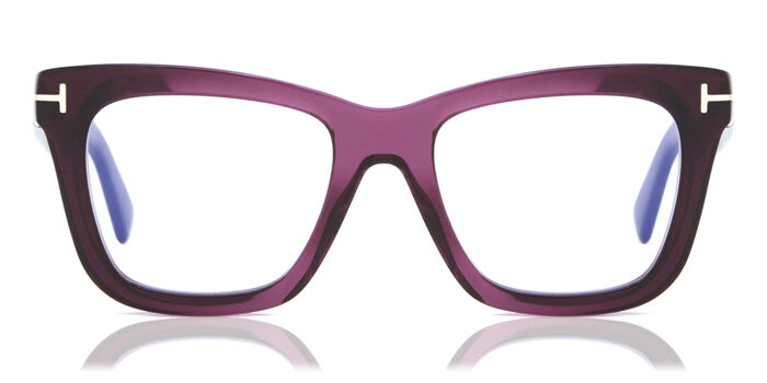 Tom Ford FT5766-B 078 Blue-Light Block Transparent Purple  display picture 3