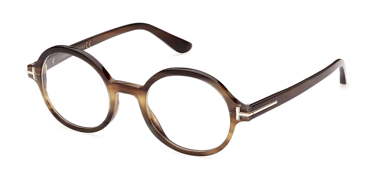 Tom Ford Ft5850 P 064 Eyeglasses In Brown Horn Smartbuyglasses Usa