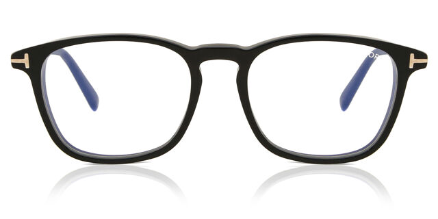 Tom Ford FT5960-B 001 Blue-Light Block Shiny Black  display picture 3