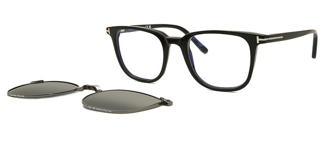 Tom Ford FT5916-B with Clip-On 001 Blue-Light Block occhiali