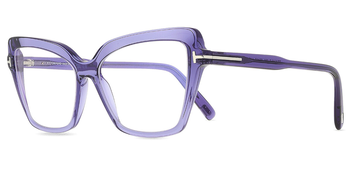 メガネ TOM FORD SS24 Tom Ford - FT5948-B - 081 (FT5948-B 081) Tom Ford FT5948-B Optical Frame 081 Shiny Violet - eye-oo.com