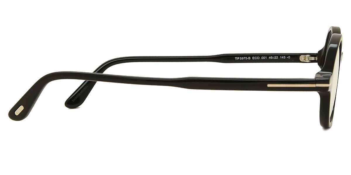 Tom Ford FT5975-B 001 Blue-Light Block 眼鏡 | 今すぐ