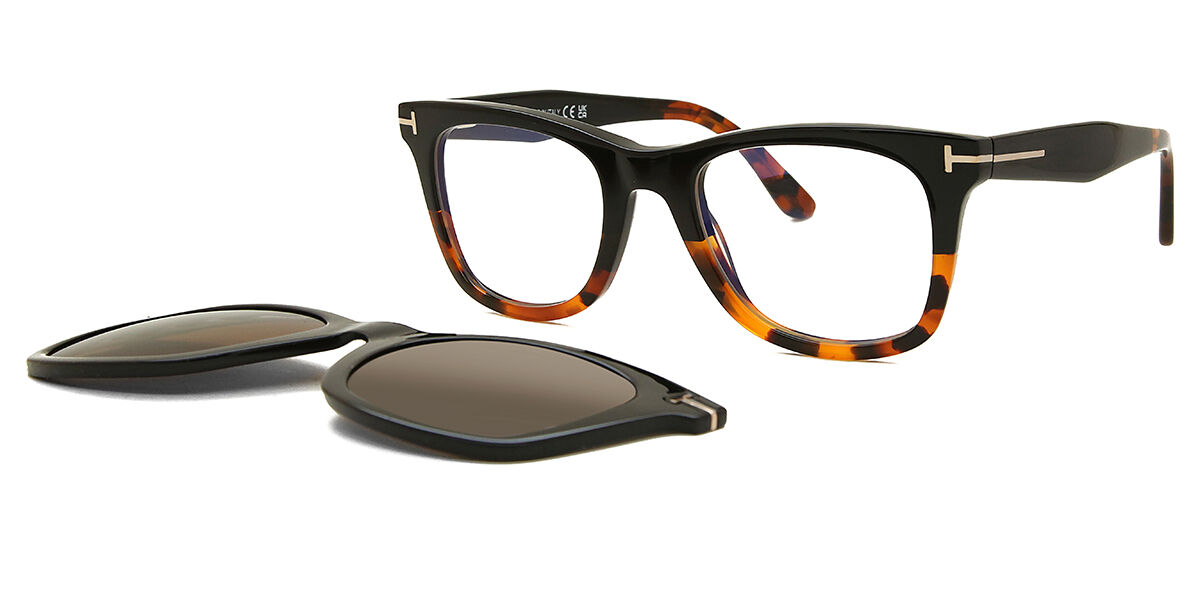 メガネ Tom Ford Blue Light Block Glasses TF5923KB 057 Asian Fit Amazon.com: Tom Ford Blue Light Block Cat Eye Ladies