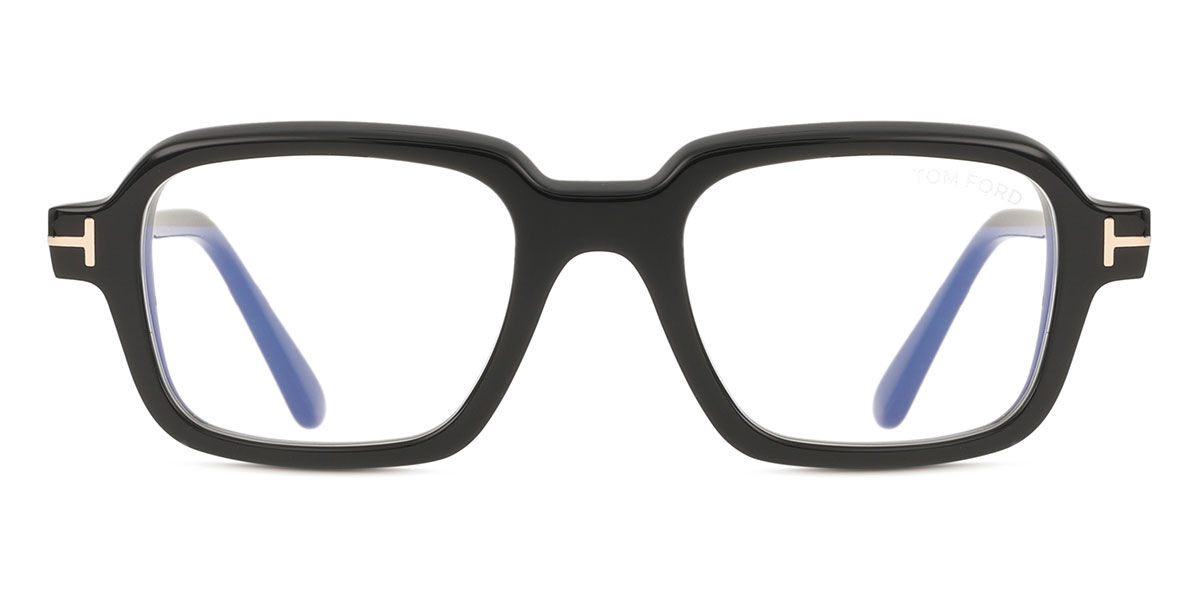 Tom Ford FT6123-B 001 Bleues-Light Block 48 Lunettes De Vue Homme Noires