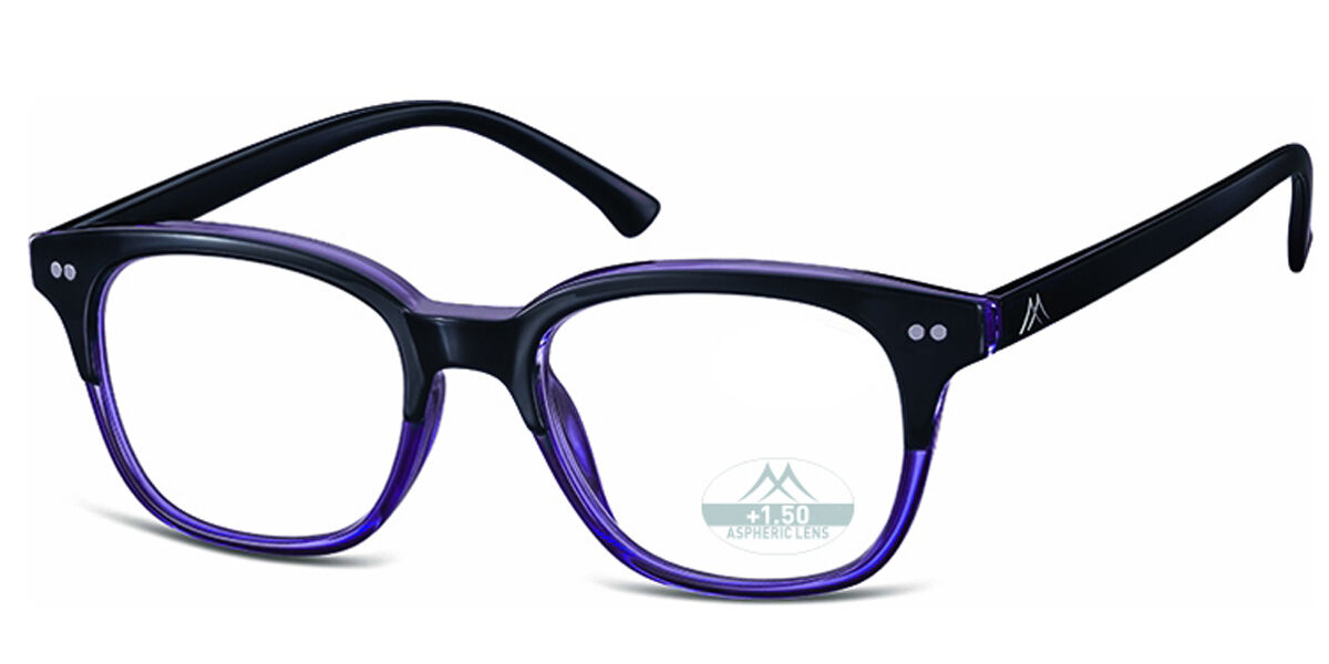 Montana Readers MR82D MR82D Men's Eyeglasses Purple Size +1.00 - Blue Light Block Available