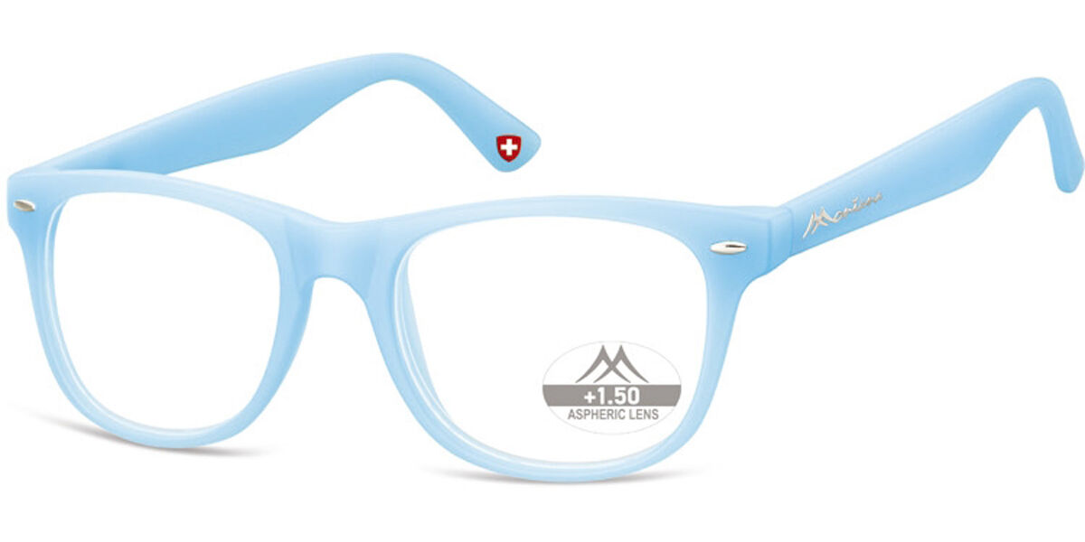 Montana Readers MR67D MR67D +2.50 Lentes Recetadas Para Hombre Azules