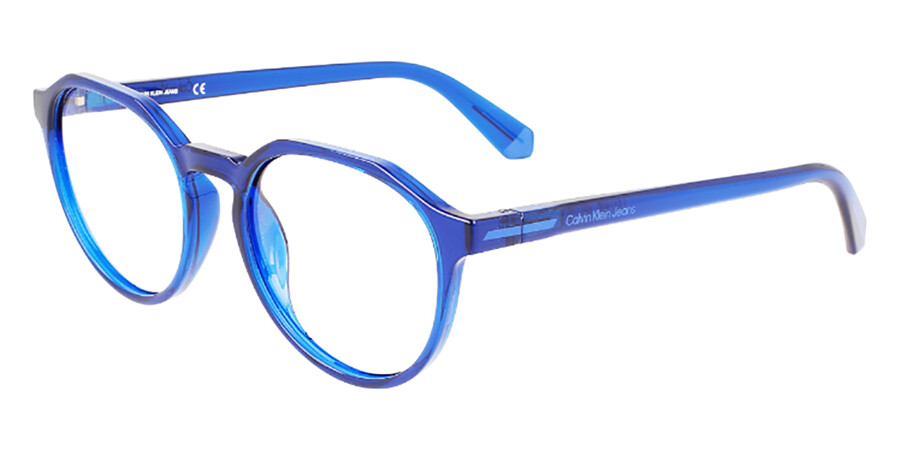Calvin Klein Jeans CKJ21634 400 Glasses Transparent Blue | SmartBuyGlasses  India