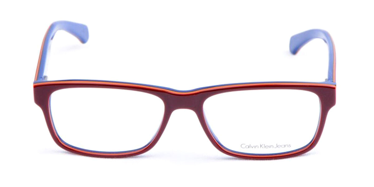 Calvin Klein Jeans CKJ973 692 Men's Eyeglasses Red Size 54 (Frame Only) - Blue Light Block Available