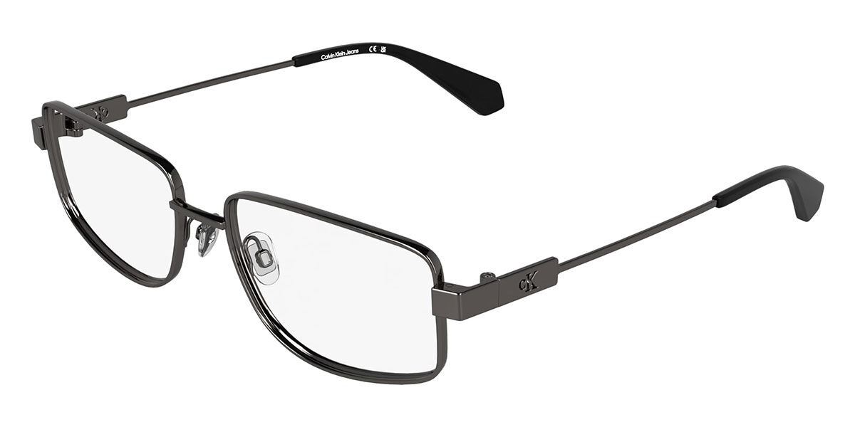 Calvin Klein Jeans CKJ26223 Men's Glasses, Silver, Size 56