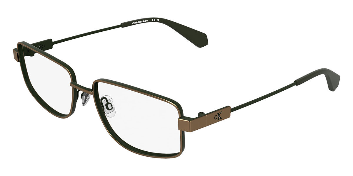 Calvin Klein Jeans CKJ26223 Men's Glasses, Green, Size 56