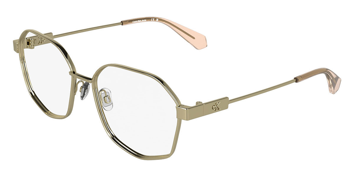 Calvin Klein Jeans CKJ26224 Women's Glasses, Gold, Size 55