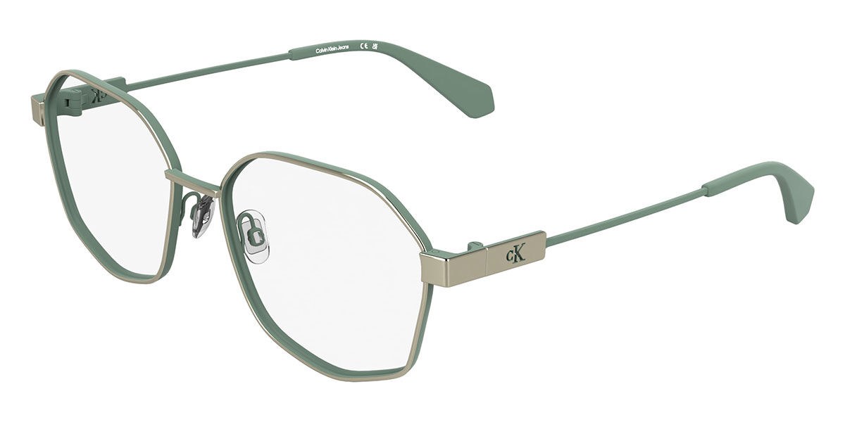 Calvin Klein Jeans CKJ26224 Women's Glasses, Green, Size 55