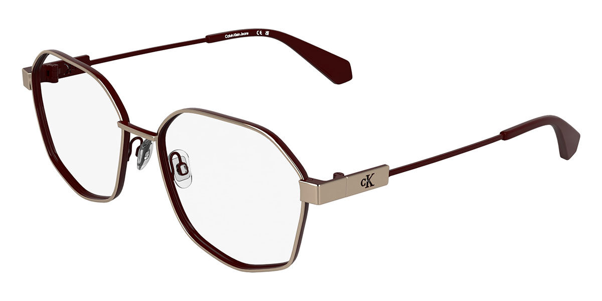 Calvin Klein Jeans CKJ26224 Women's Glasses, Gold, Size 55