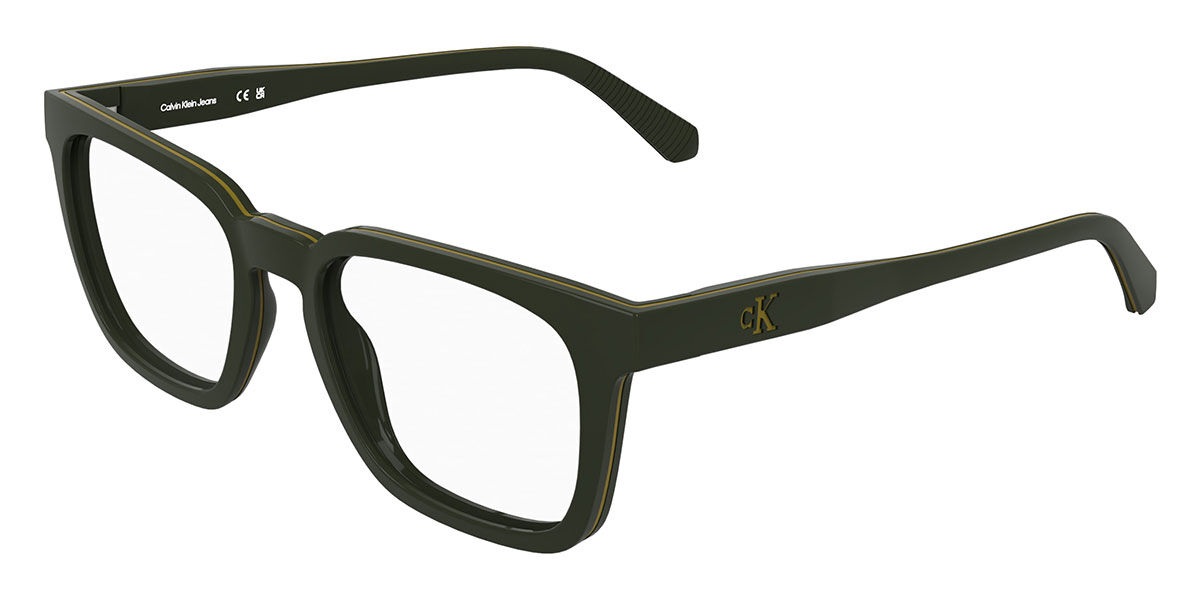 Calvin Klein Jeans CKJ26633MAG-SET With Clip-On Men's Glasses, Green, Size 53
