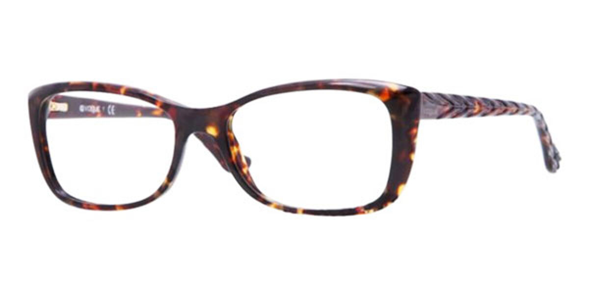 Vogue Eyewear VO2864 CASUAL CHIC W656 Glasses Dark Havana