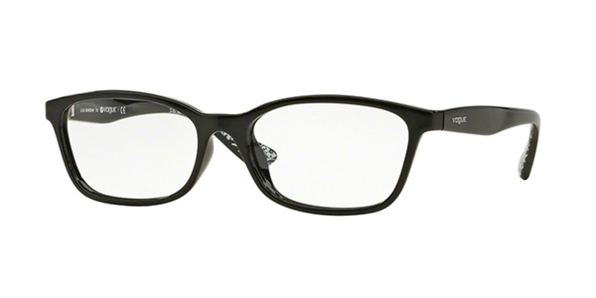 Vogue Eyewear VO5024D Asian Fit W44 Eyeglasses in Black ...