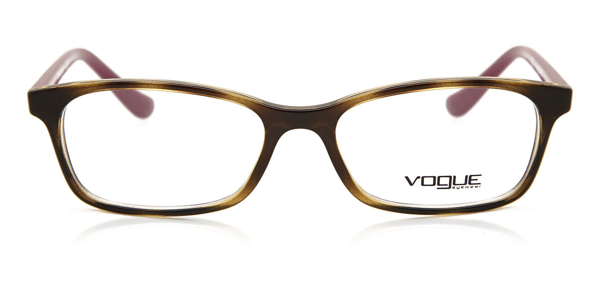 Vogue Eyewear Vo5053 Ligh Tand Shine 2406 Glasses Dark Havana Visiondirect Australia