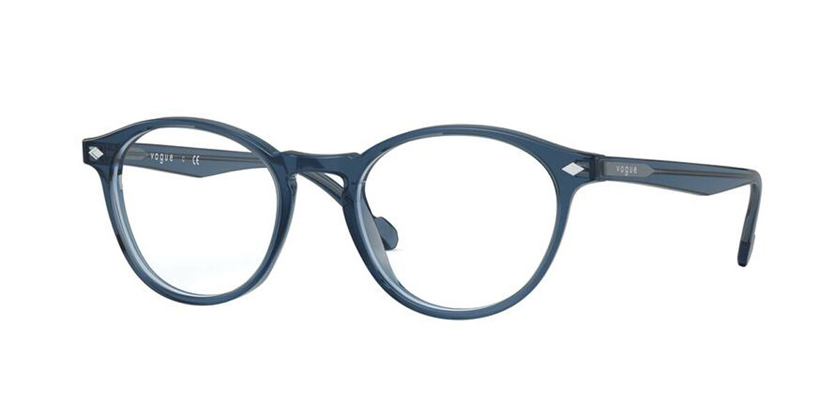 Photos - Glasses & Contact Lenses Vogue Eyewear VO5326 2760 Men's Eyeglasses Blue Size 49 (Fra 