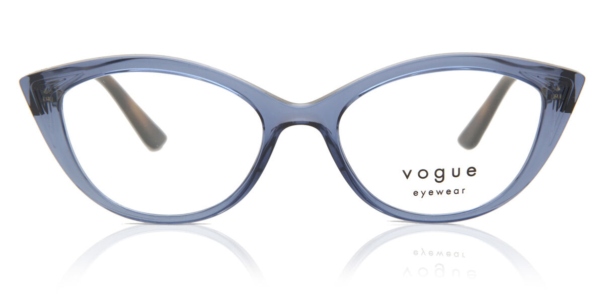 Vogue Eyewear VO5375 2762 Eyeglasses in Transparent Blue