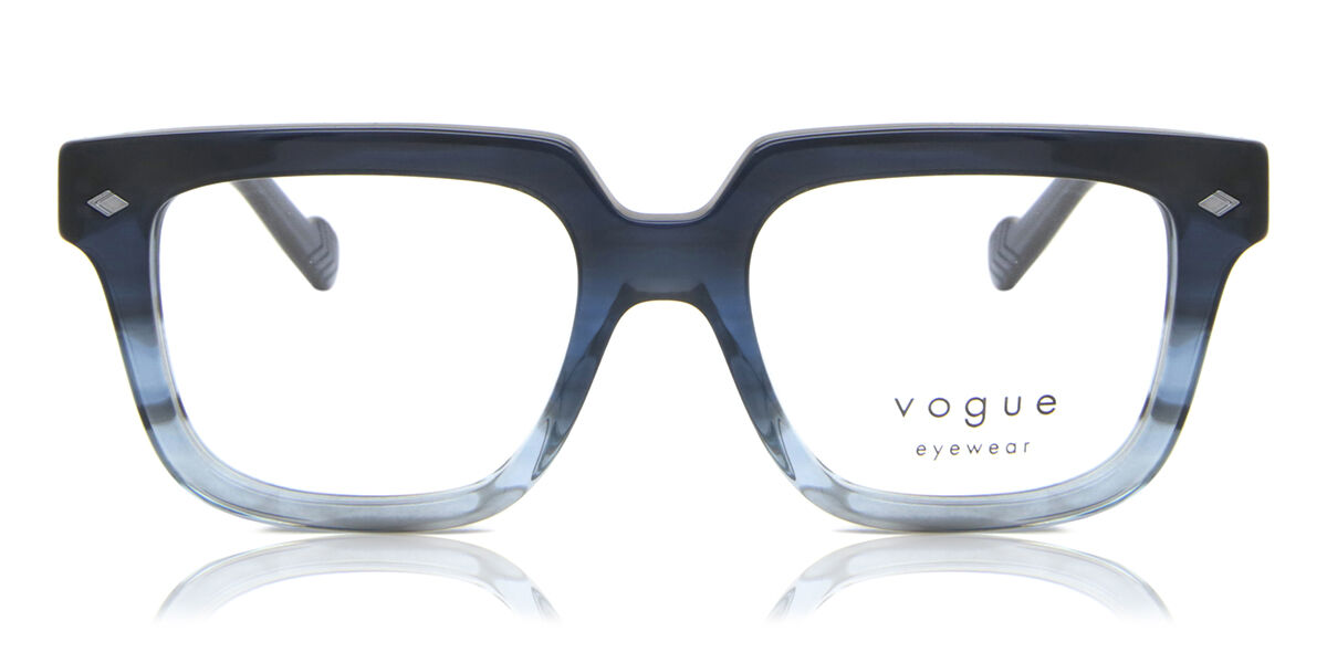 Photos - Glasses & Contact Lenses Vogue Eyewear VO5403 2971 Men's Eyeglasses Blue Size 50 (Fra 