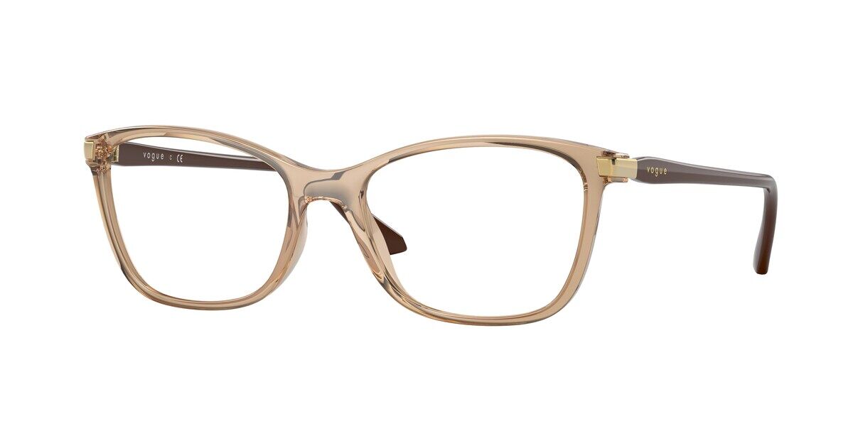 Vogue Eyewear VO5378 2826 Eyeglasses in Transparent Brown ...