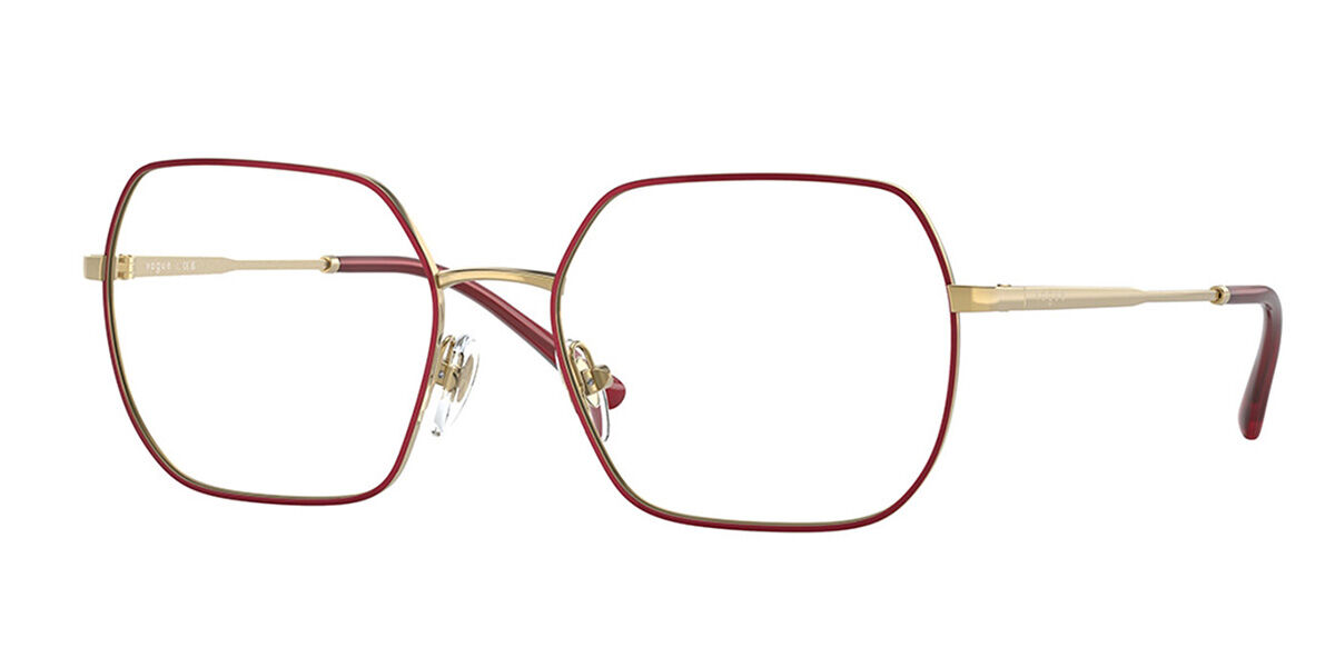 Photos - Glasses & Contact Lenses Vogue Eyewear VO4253 Polarized 280 Women's Eyeglasses Gold S 
