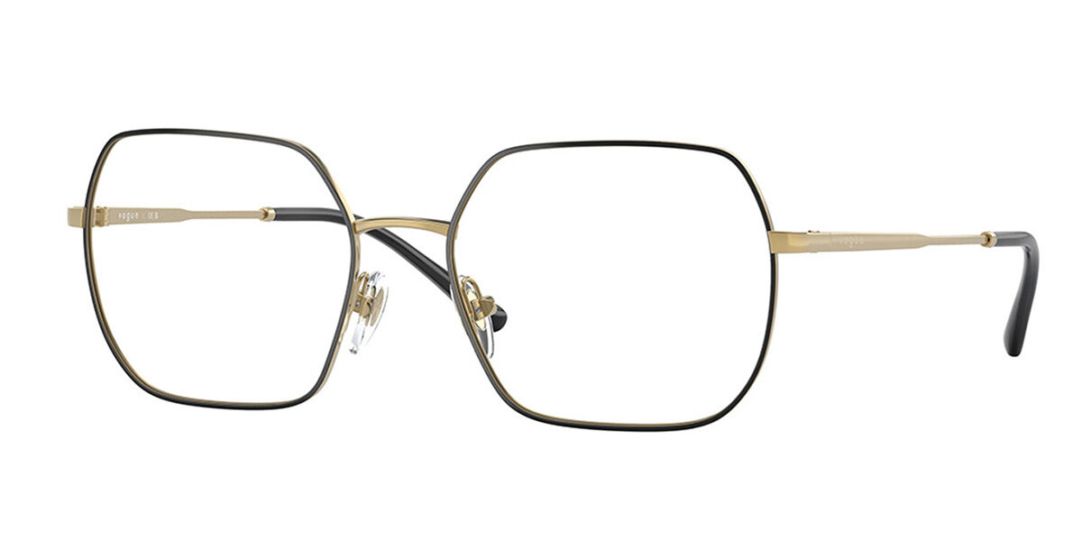 Photos - Glasses & Contact Lenses Vogue Eyewear VO4253 Polarized 352 Women's Eyeglasses Gold S 