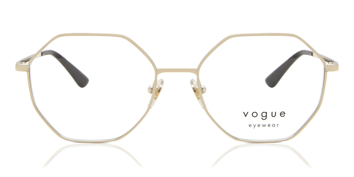 Vogue Eyewear VO4094 848 Glasses Pale Gold | VisionDirect Australia