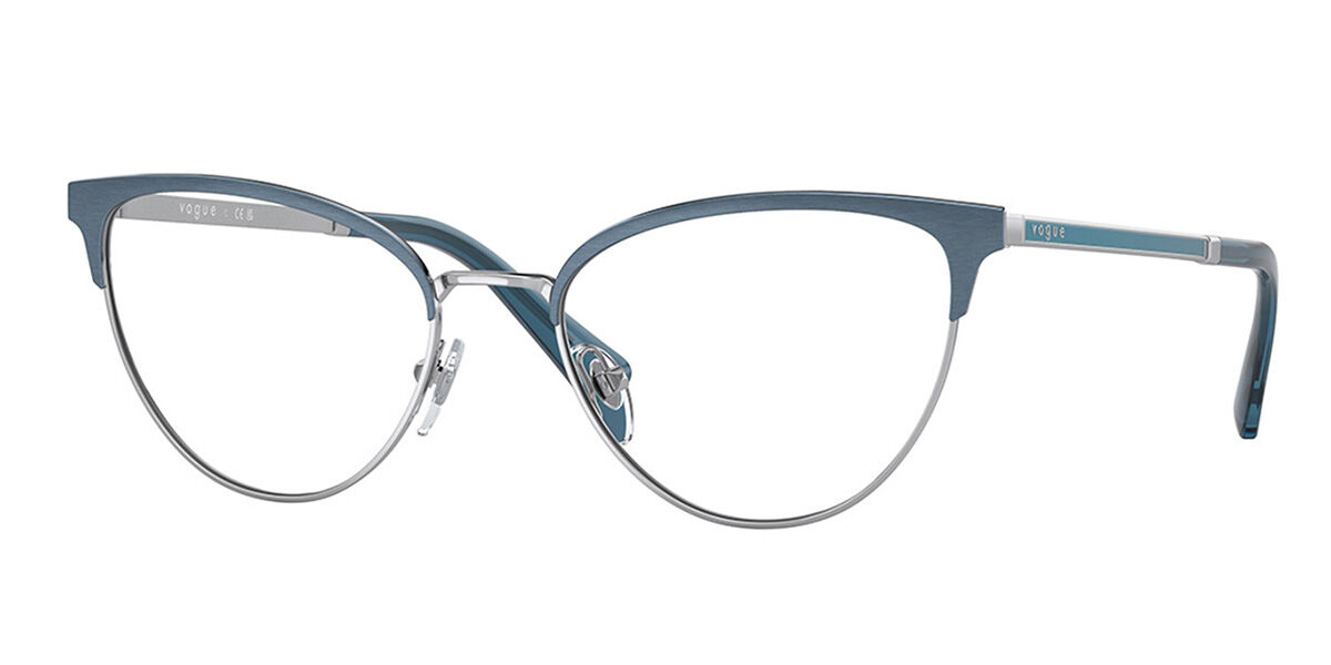Photos - Glasses & Contact Lenses Vogue Eyewear VO4250 Polarized 5177 Women's Eyeglasses Blue 