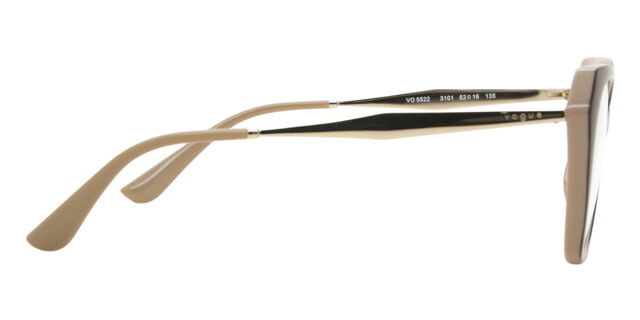 Vogue Eyewear VO5522 52mm Female Irregular Eyeglasses - Prescription-ready