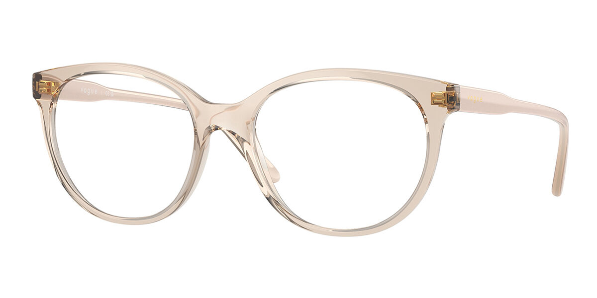 Photos - Glasses & Contact Lenses Vogue Eyewear VO5552 2884 Women's Eyeglasses Brown Size 51 ( 