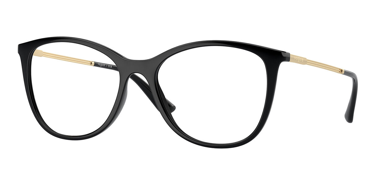 Photos - Glasses & Contact Lenses Vogue Eyewear VO5562 W44 Women's Eyeglasses Black Size 54 (F 