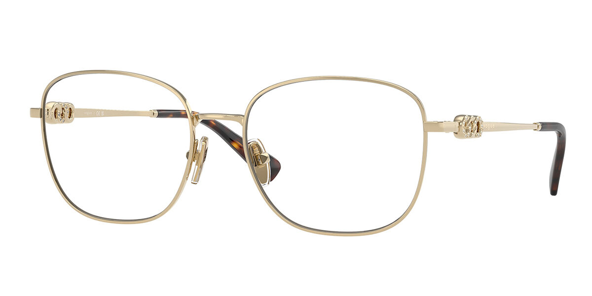 Vogue Eyewear VO4319B 848 Eyeglasses in Pale Gold SmartBuyGlasses USA