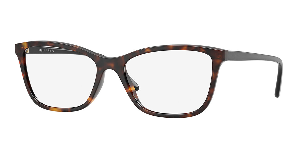 Vogue Eyewear VO5603F Asian Fit W656 Women's Eyeglasses Tortoiseshell Size 54 (Frame Only) - Blue Light Block Available