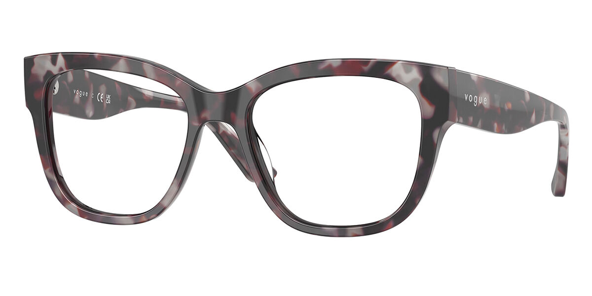 Vogue Eyewear VO5605F Asian Fit 3149 Women's Eyeglasses Tortoiseshell Size 53 (Frame Only) - Blue Light Block Available