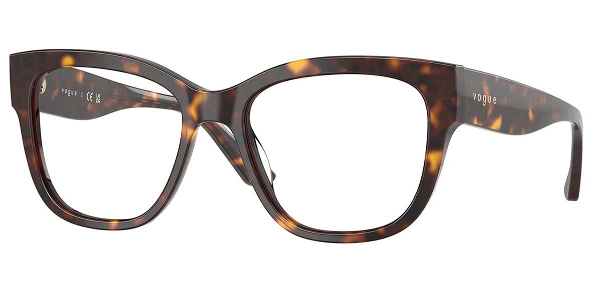 Vogue Eyewear VO5605 W656 Women's Eyeglasses Tortoiseshell Size 49 (Frame Only) - Blue Light Block Available