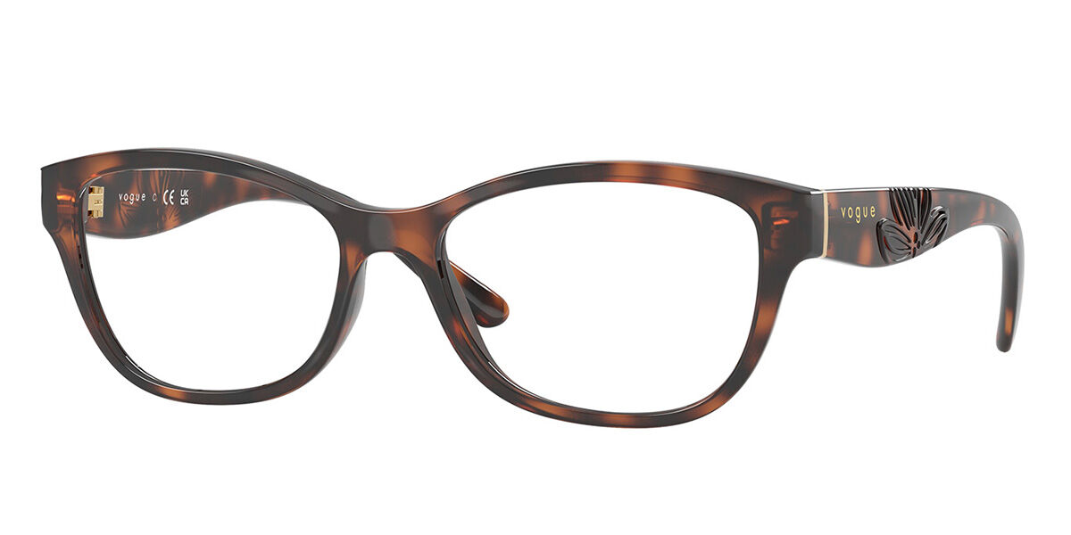 Photos - Glasses & Contact Lenses Vogue Eyewear VO5627 2718 Women's Eyeglasses Tortoiseshell Size 52  - Blue Light Block Available (Frame Only)