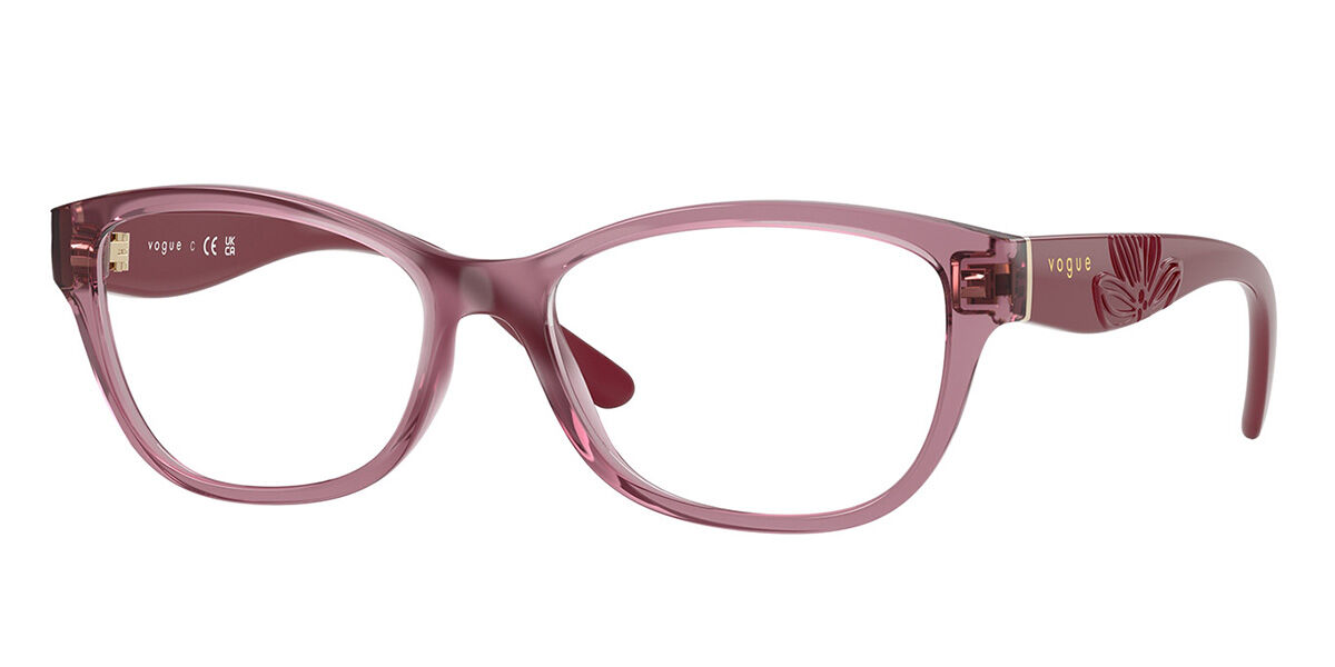 Photos - Glasses & Contact Lenses Vogue Eyewear VO5627 3024 Women's Eyeglasses Pink Size 52  - Blue Light Block Available (Frame Only)