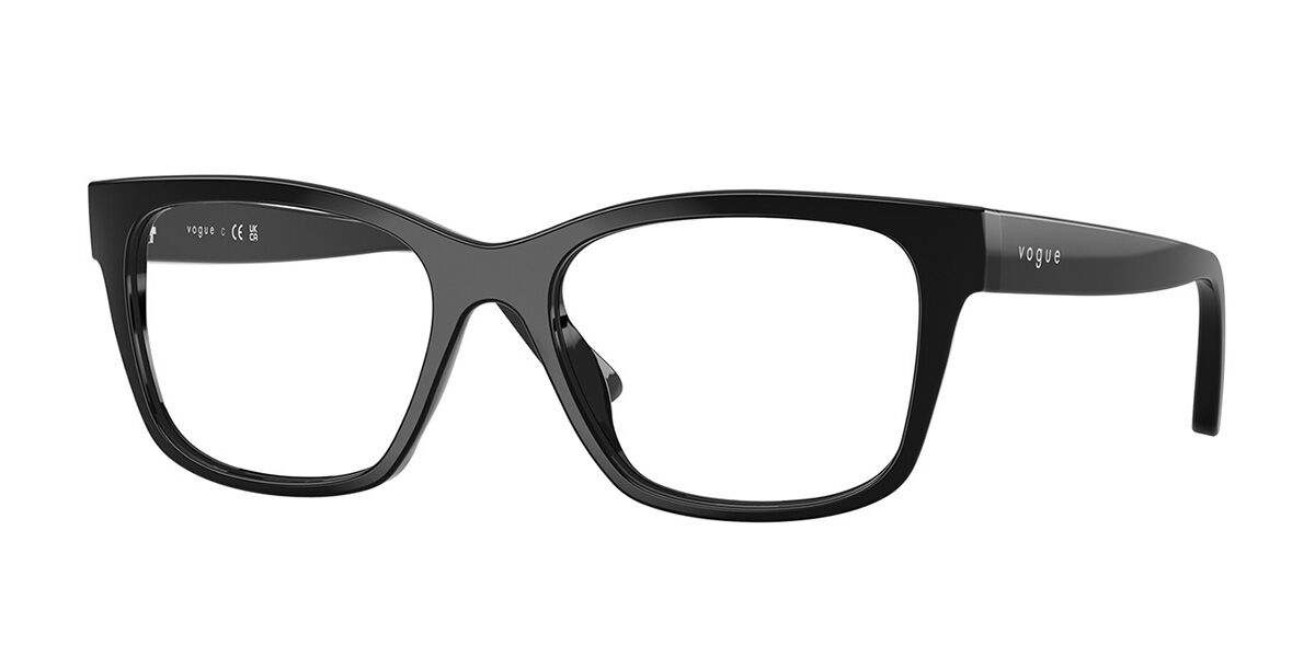 Vogue Eyewear VY2034 Barn W44 49 Svarta Glasögon (Endast Båge) Barn