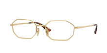 Lunettes De Vue VOGUE VO4108 Couleur Havane Doré - Monture Optique Neuve Avec étiquettes